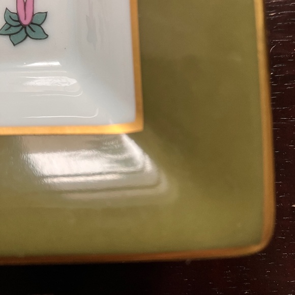 VINTAGE HERMÈS PARIS LÉOPARDS Ashtray/Change tray - Picture 10 of 14